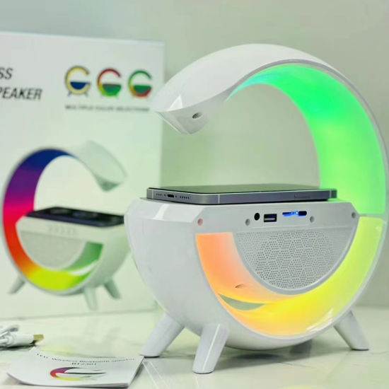 LED Wireless Charger Speaker