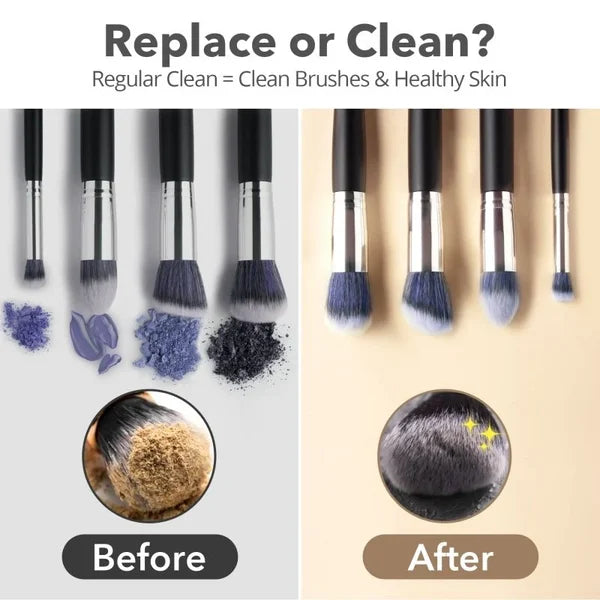 AUTOMATIC MAKEUP BRUSH CLEANER