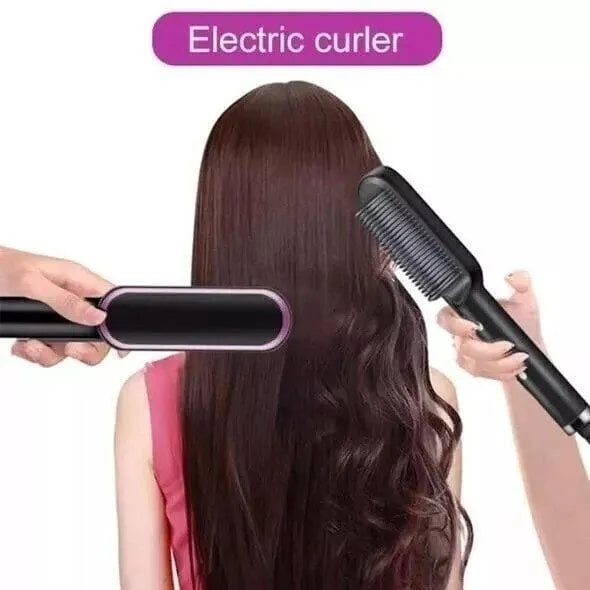 💖NEGATIVE ION HAIR STRAIGHTENER STYLING COMB