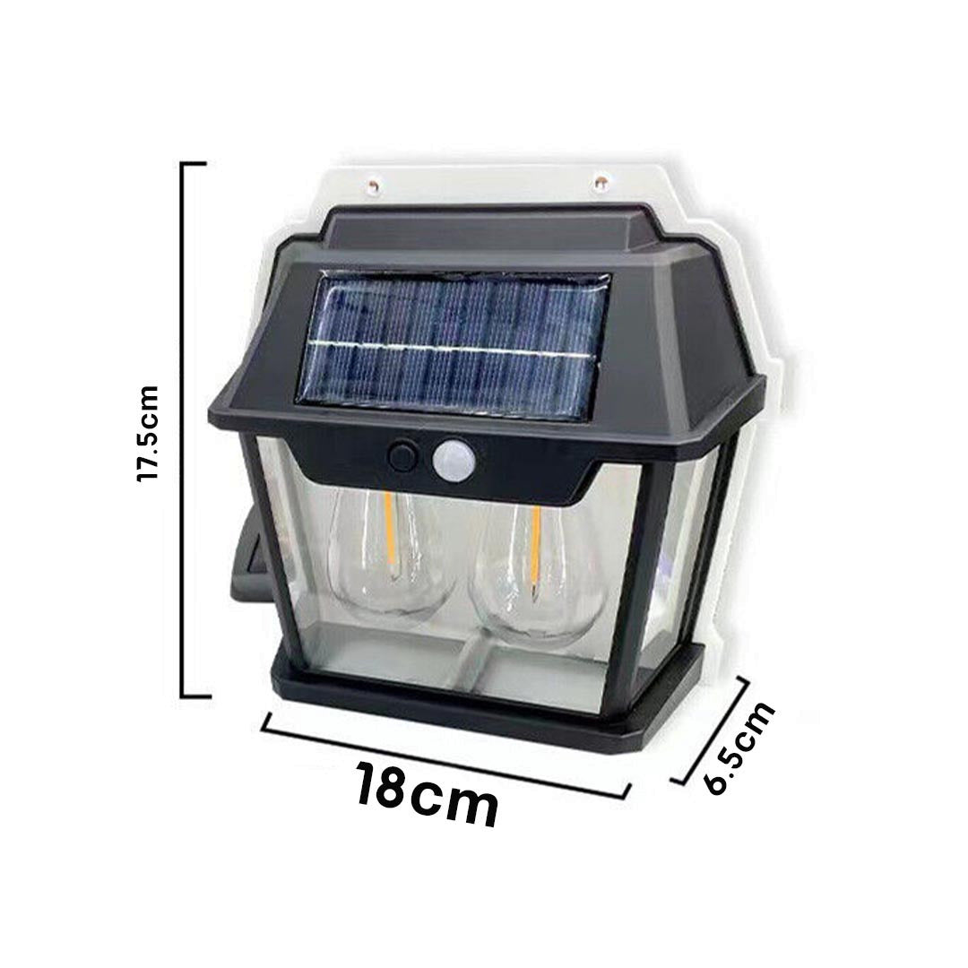 ضوء المصباح الخارجي القابل لإعادة الشحن بالطاقة الشمسية  <> Solar Rechargeable Outdoor Lamp Light