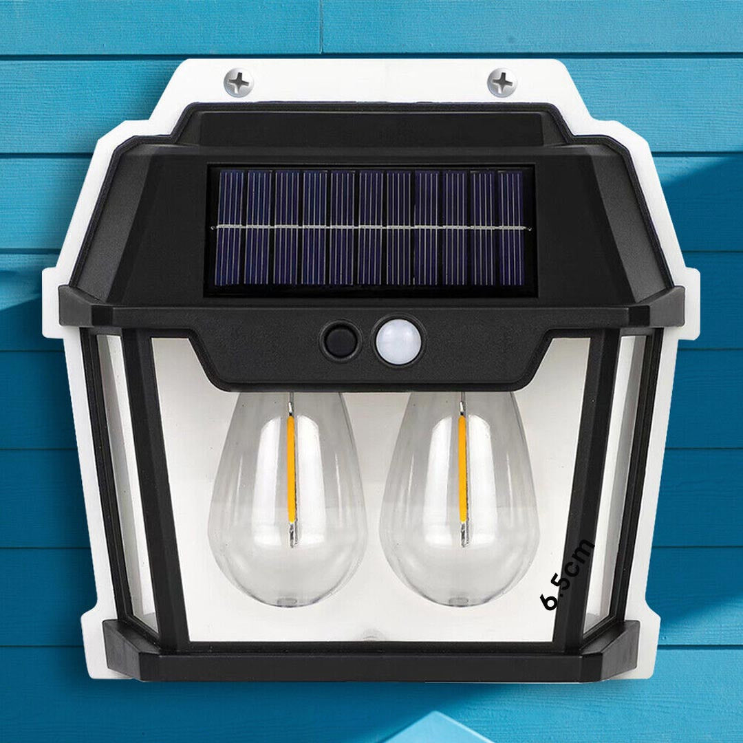 ضوء المصباح الخارجي القابل لإعادة الشحن بالطاقة الشمسية  <> Solar Rechargeable Outdoor Lamp Light