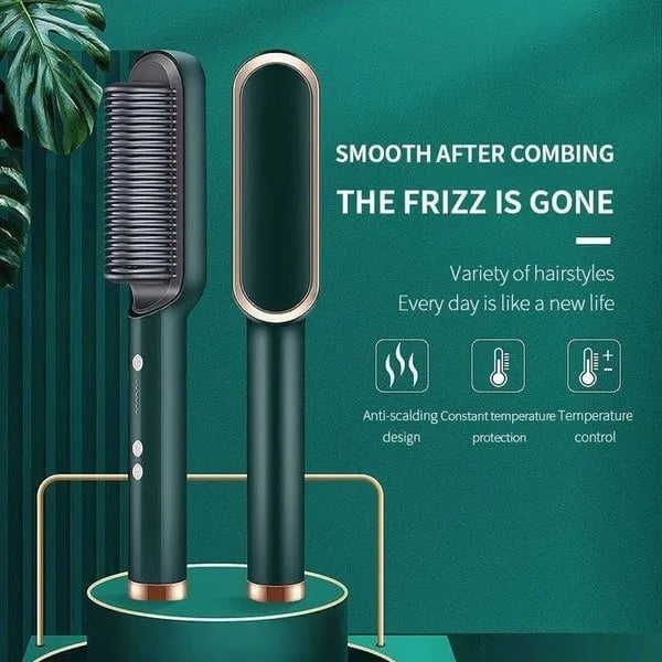 💖NEGATIVE ION HAIR STRAIGHTENER STYLING COMB