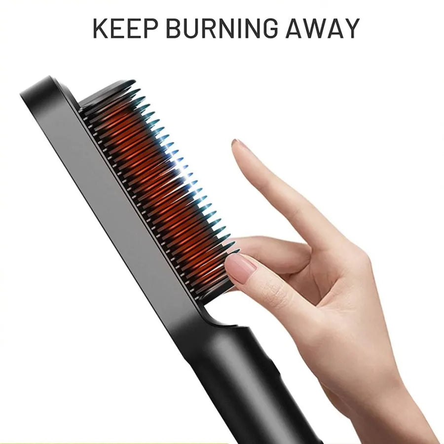 💖NEGATIVE ION HAIR STRAIGHTENER STYLING COMB