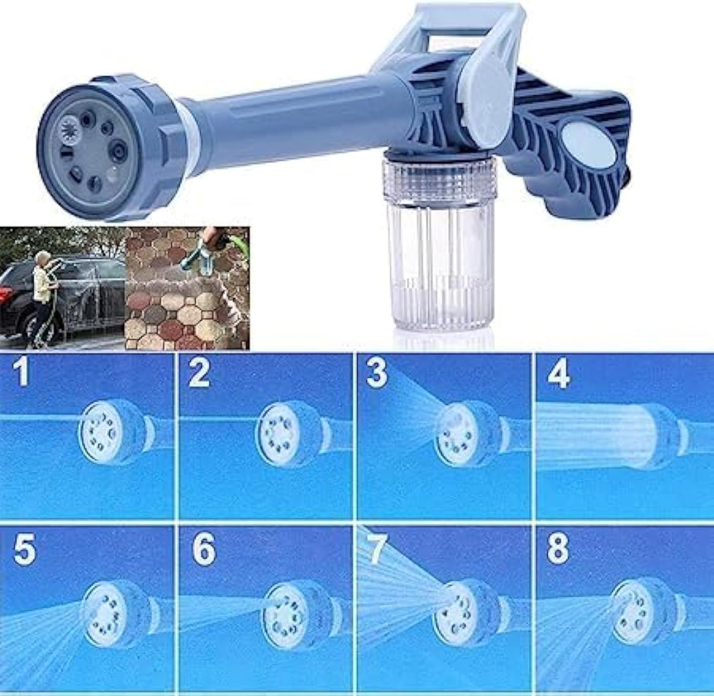 Multi-Function Water And Soap Spray Gun