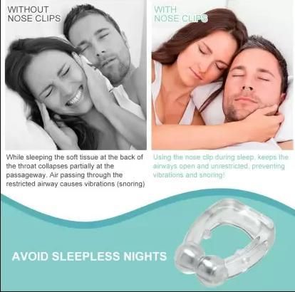 Anti Snoring Nose Clip (Pack of 2 )