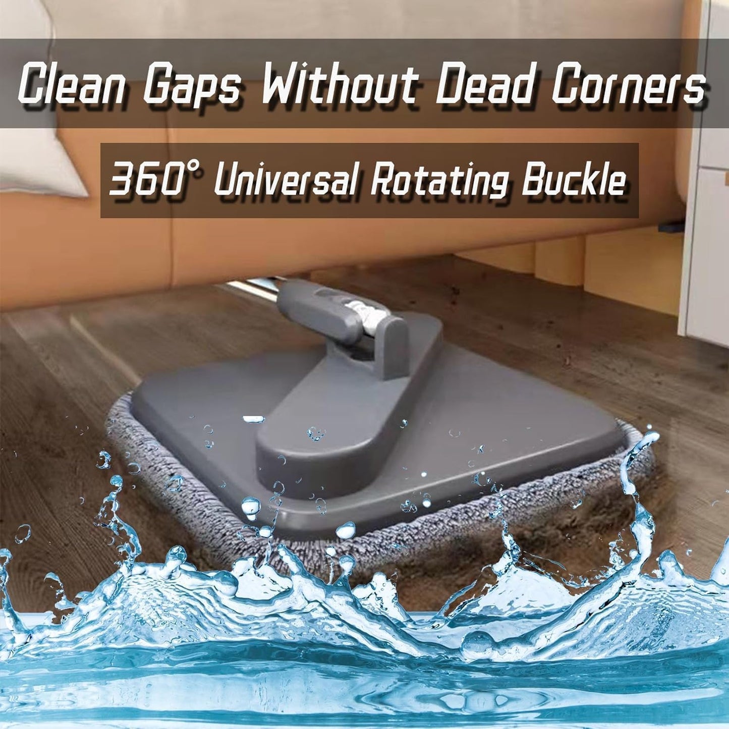 Self Clean Rotatable Spin Mop Bucket