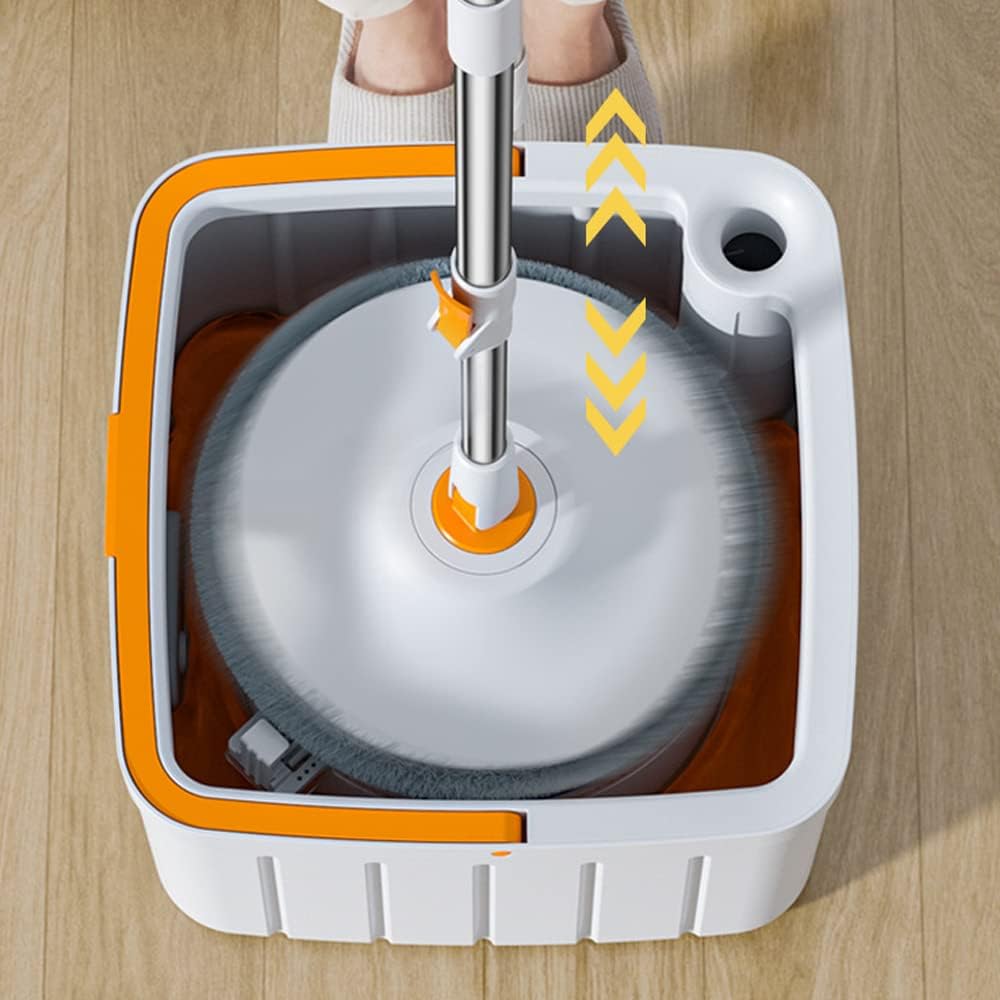 Self Clean Rotatable Spin Mop Bucket